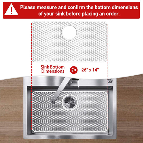 Bestjing bottom-protection mat cushions fragile utensils in the sink