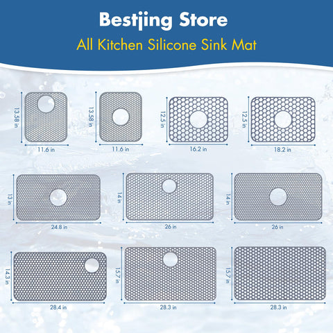 Bestjing versatile kitchen mat for defrosting, cooling, and drying