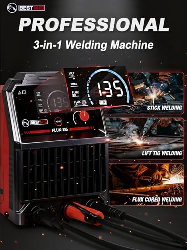 BESTMIG 135A welder portable case demonstrates lightweight setup for on the go jobs