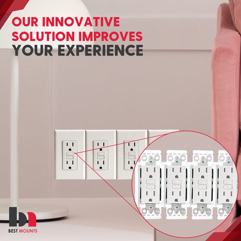 BestMounts outlet box extender packaged kit offers ready-to-install solution