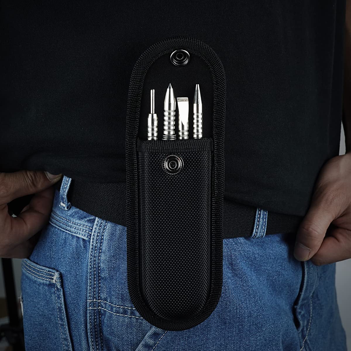 BESTNULE tool set fits in a belt bag for on-site tasks.