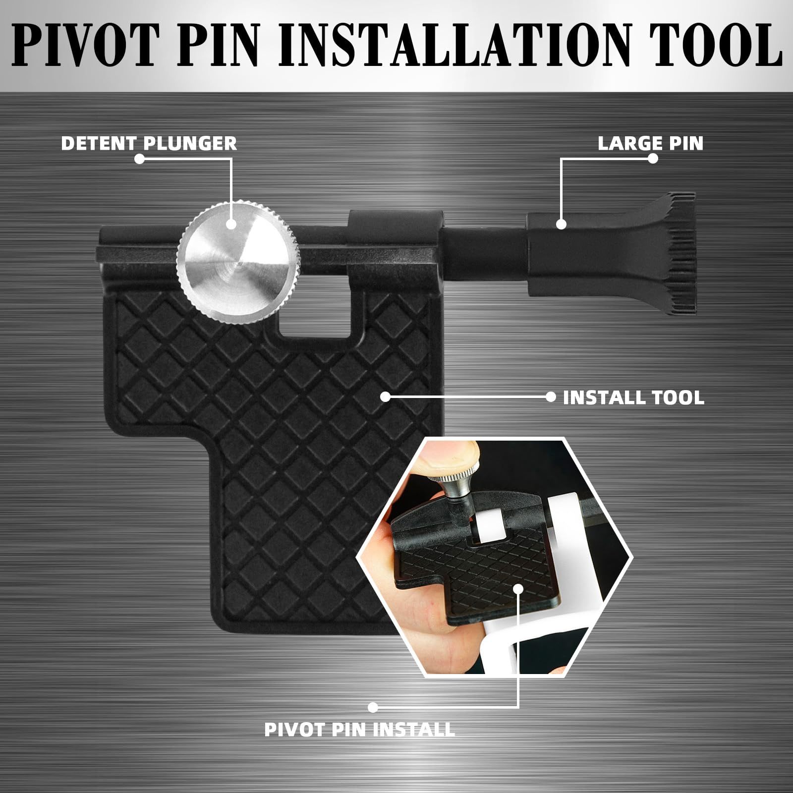 BESTNULE punch hammer with four heads for versatile striking options