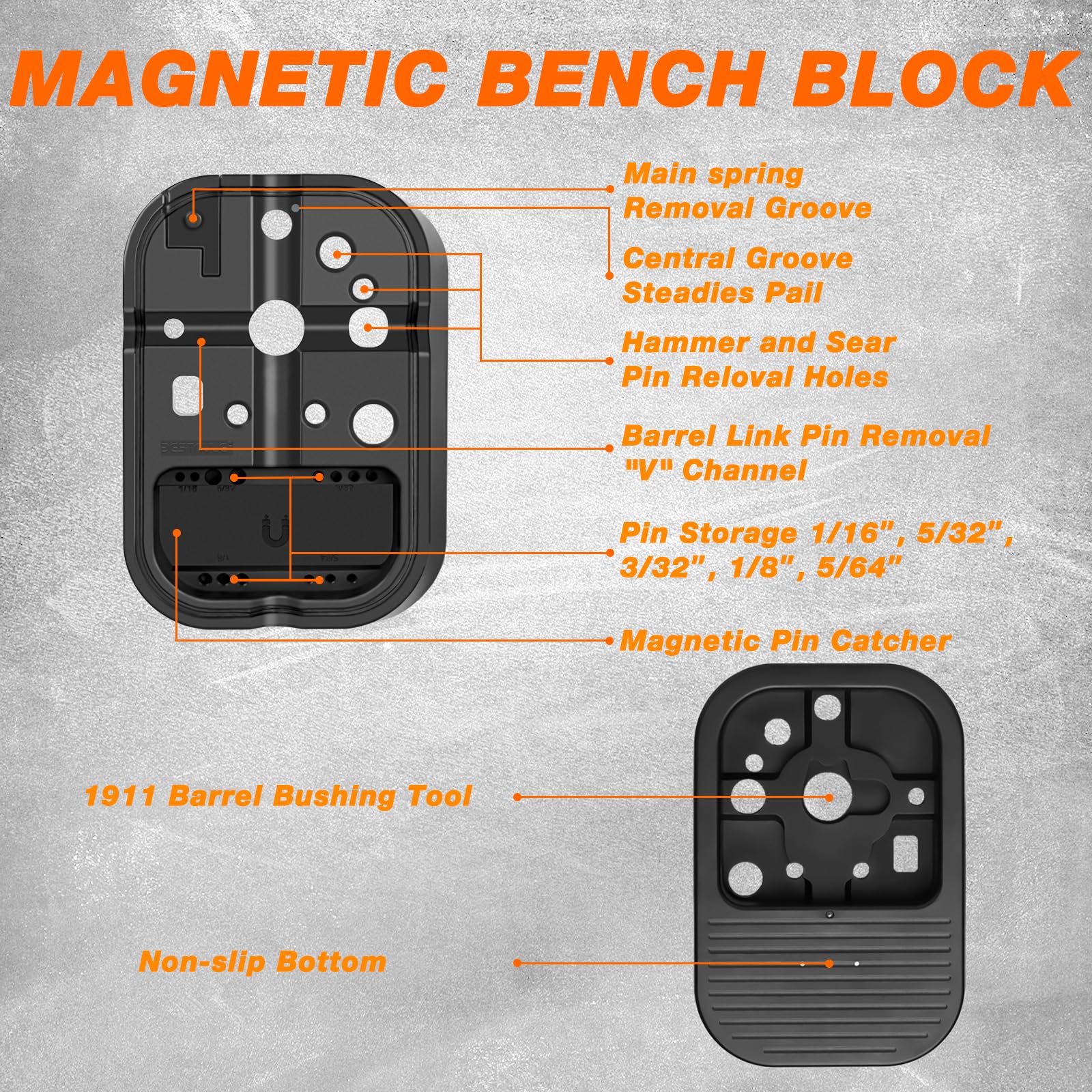 BestNULE detachable hammer heads enable versatile project adjustments