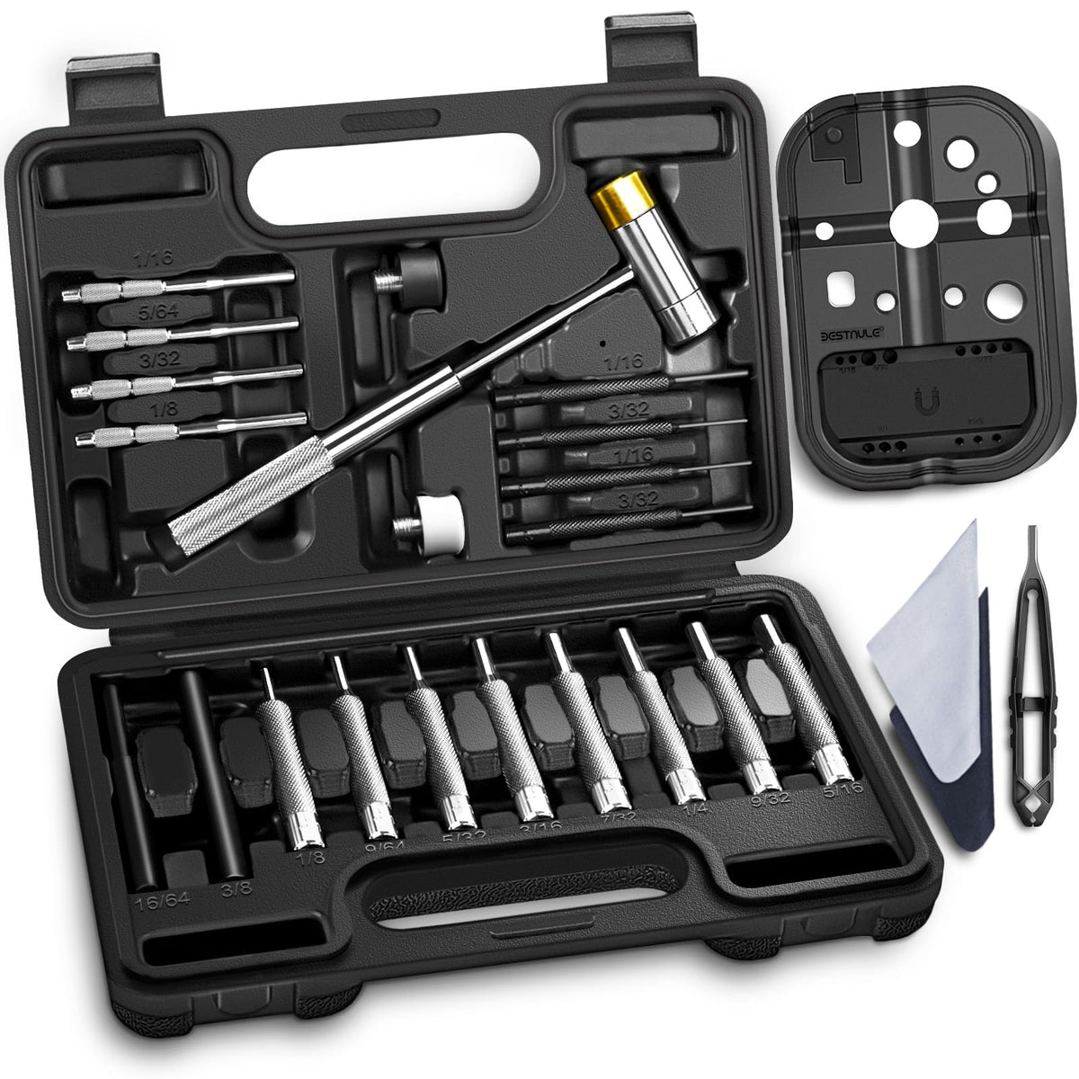 BestNULE Punch Set front view for precision metalwork and jewelry tasks