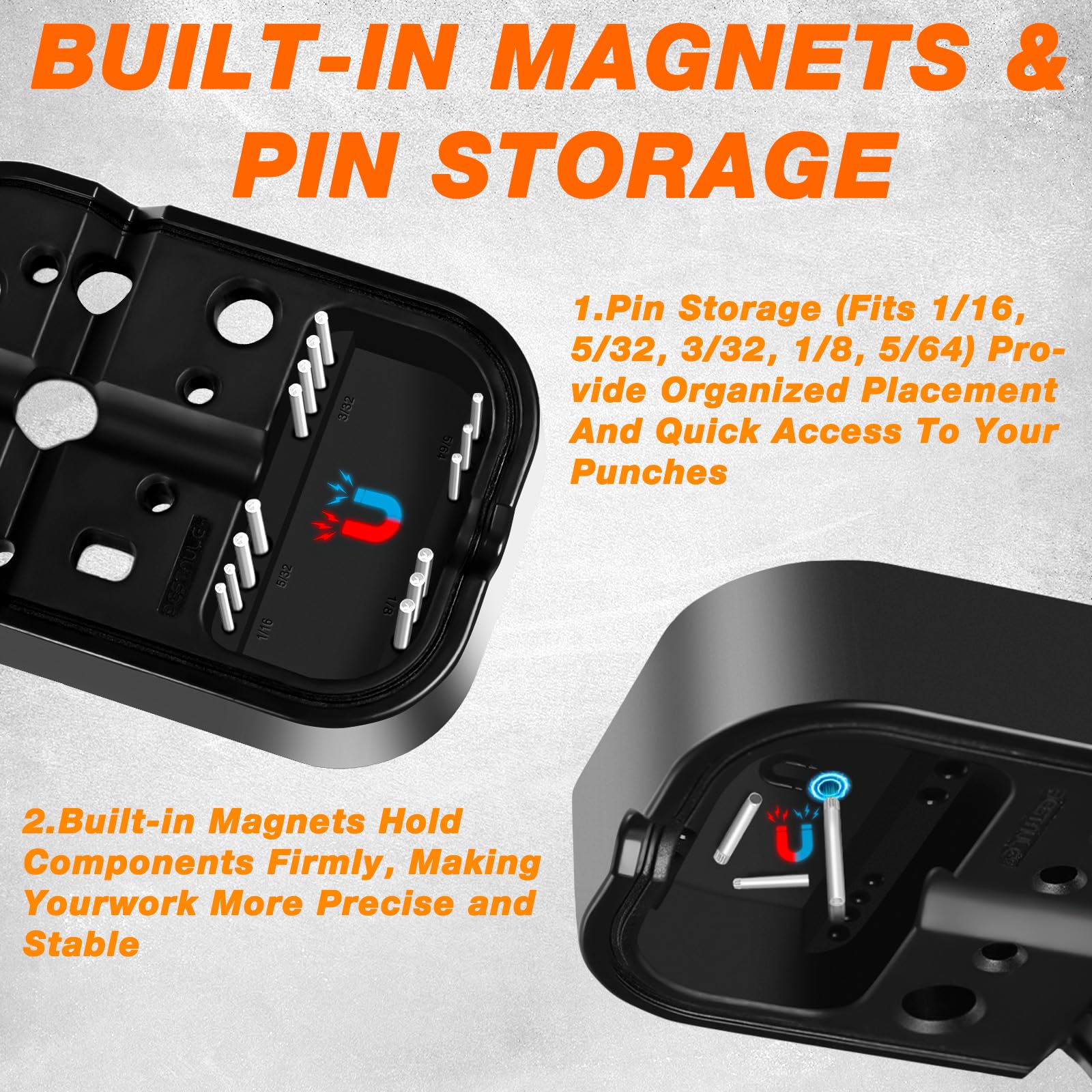 BestNULE pin punches offer precise driving for fittings