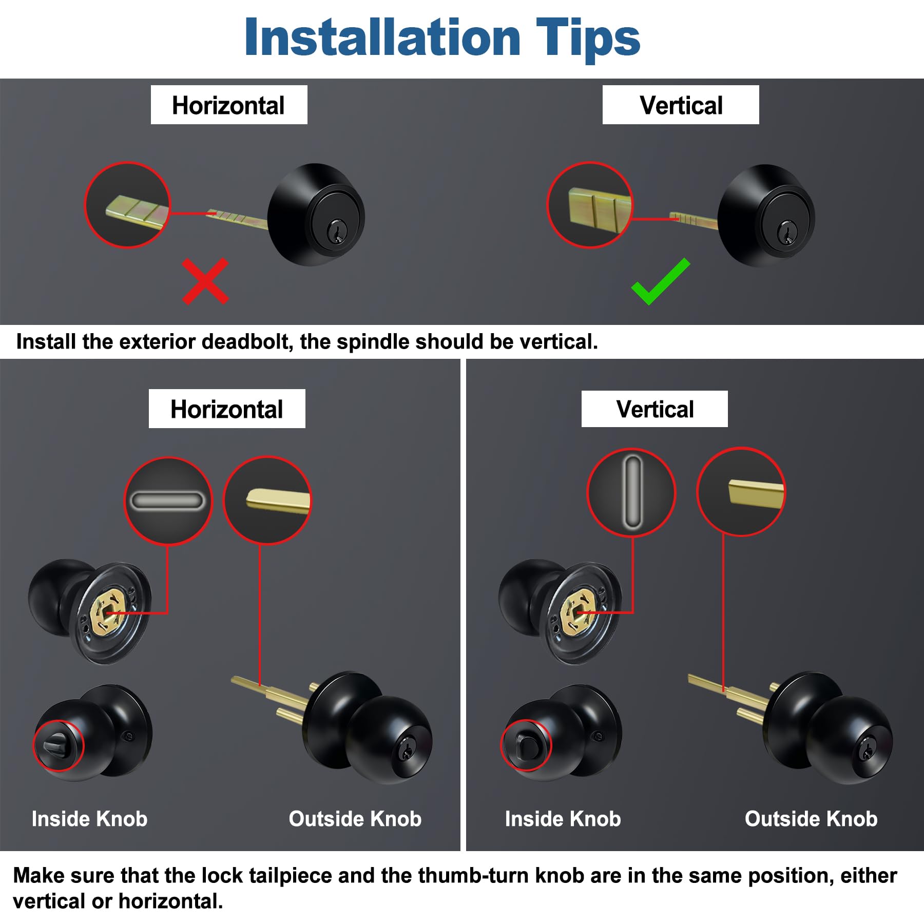 BESTTEN all-metal exterior hardware with matte black finish