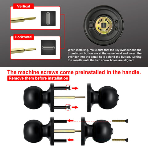 BESTTEN door thickness compatibility 35-45mm demonstrated for common doors