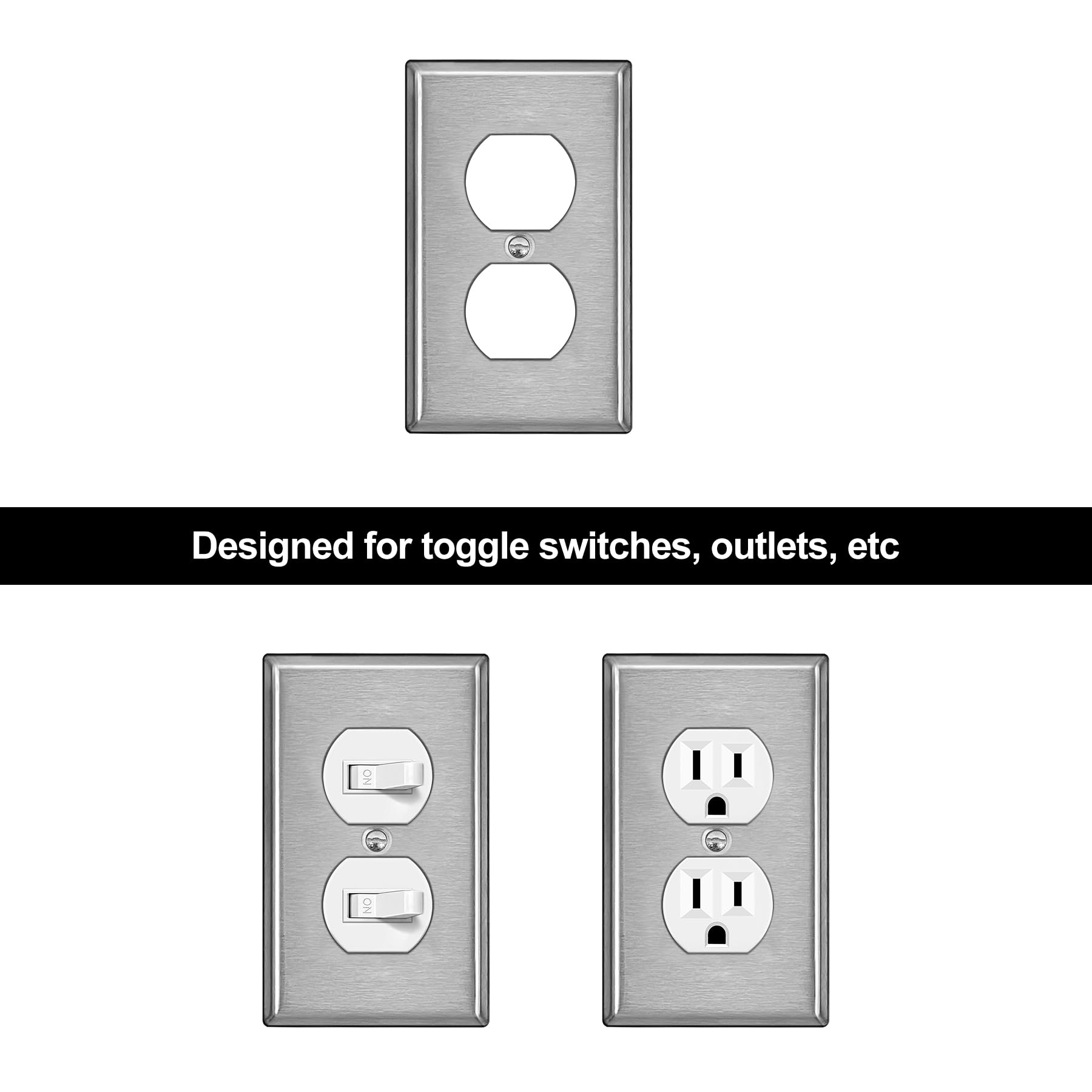 BESTTEN durable wall plate ideal for commercial environments.