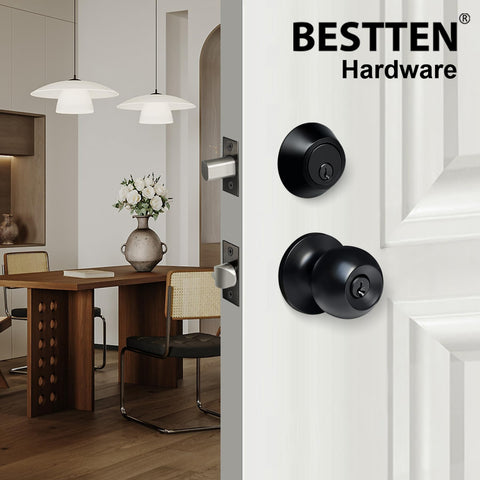 BESTTEN exterior door hardware designed for easy installation