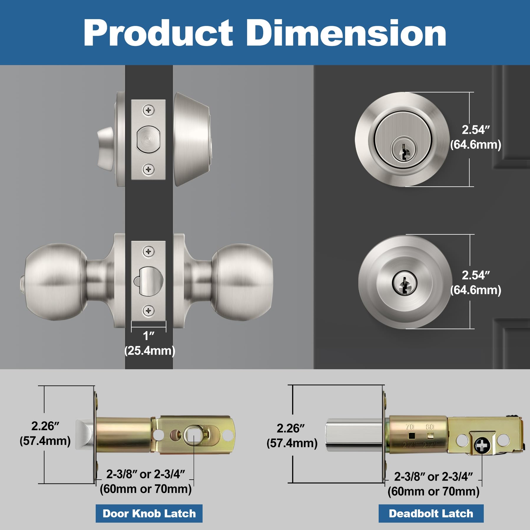 Close-up backplate on satin nickel BestTEN set for durability