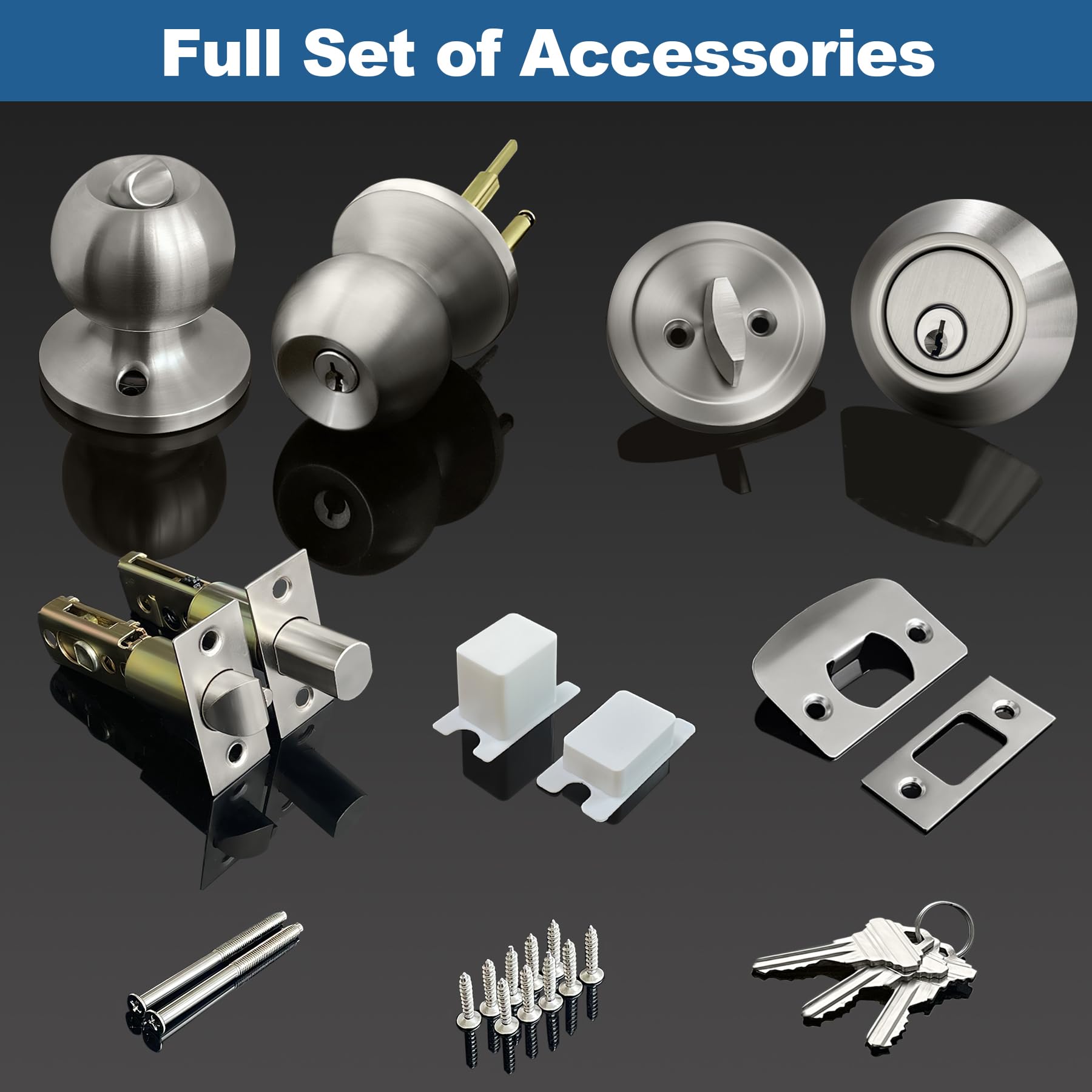 Installation-ready hardware from BestTEN with preinstalled screws