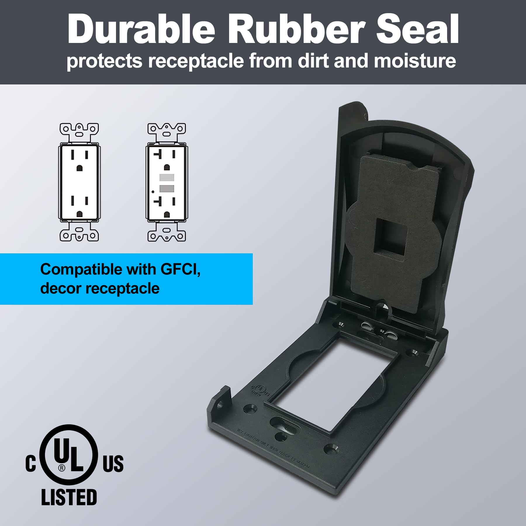 BESTTEN nylon body provides durable weather-ready protection in harsh conditions