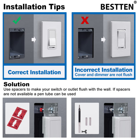 BESTTEN durable polycarbonate body resists heat and fading