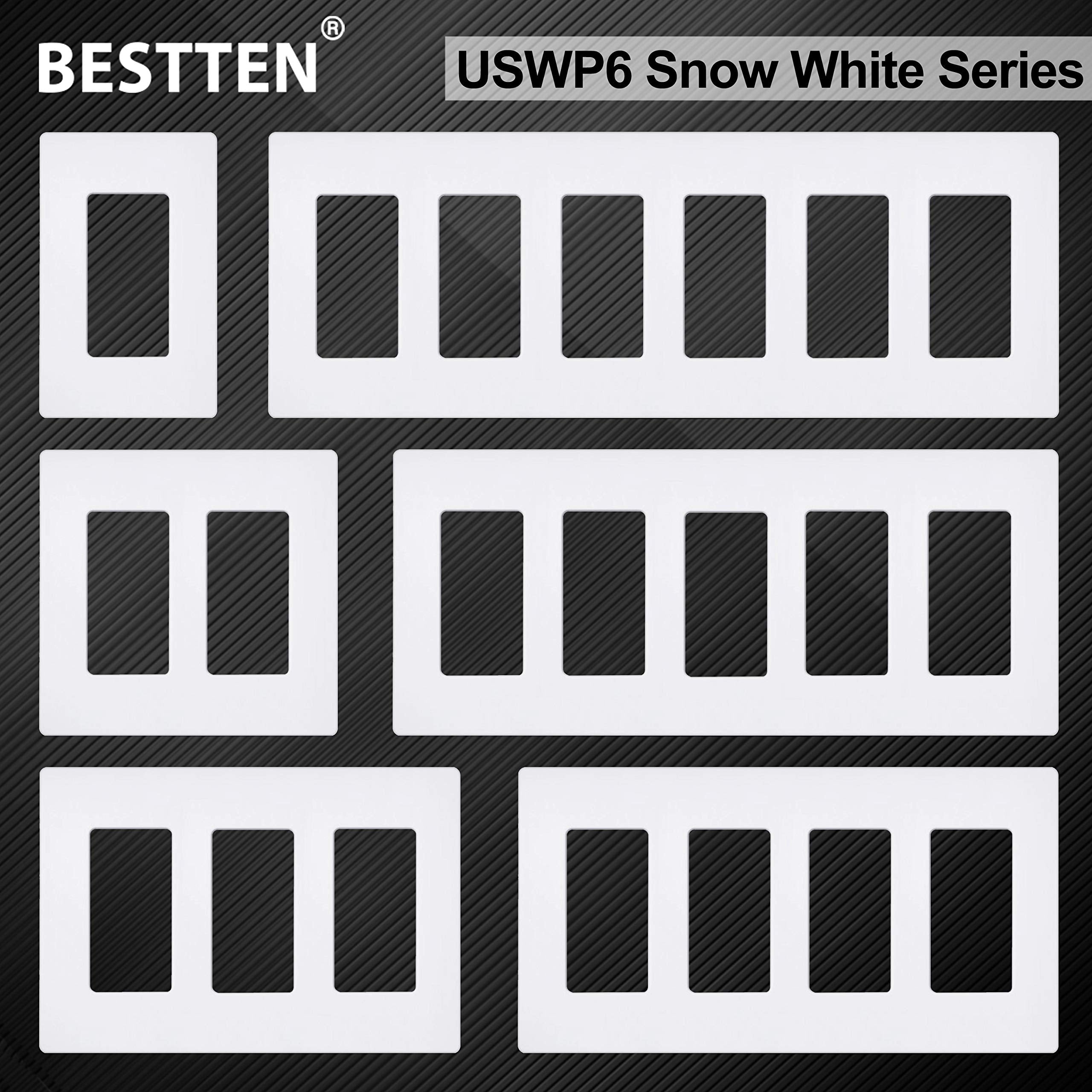 BESTTEN polycarbonate durability highlighted as a strong wall plate option.