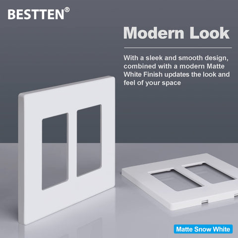 BESTTEN USWP6 dimension guide shows 4.69 by 4.73 inches.