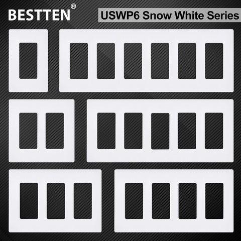 BESTTEN USWP6 vs USWP4 dimensions comparison helps matching outlets