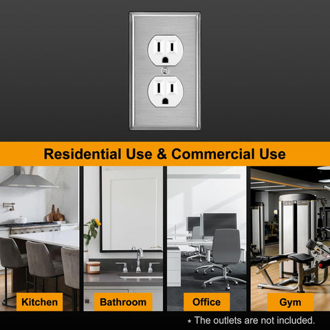 Bestten wall plate smooth edges allow safe handling during installation.