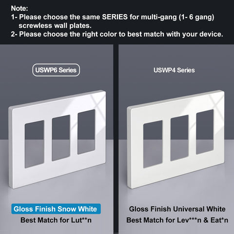 BESTTEN wall plate pry slot removal demonstrates easy maintenance.