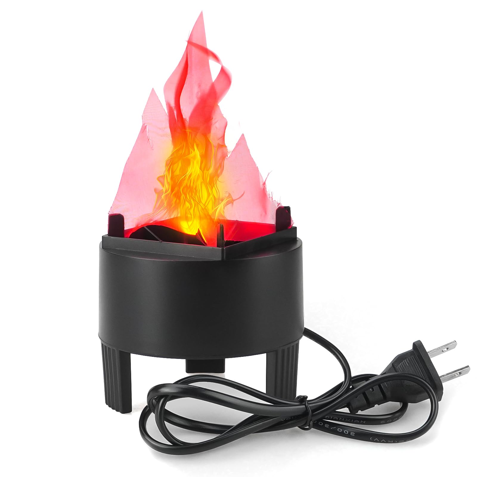 Bestview 3D flickering flame light with silk flame for safe ambiance