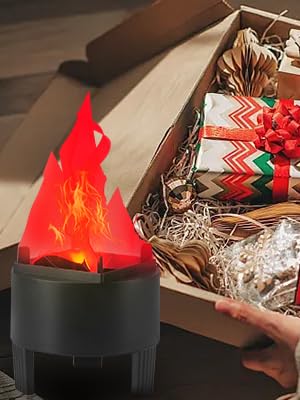 Bestview fake flame light packaging includes 1 piece for easy replacement