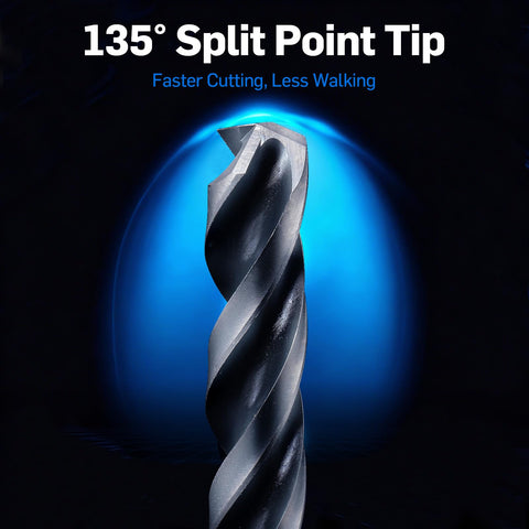 Bestwork 3-flats shank prevents slipping for a secure grip