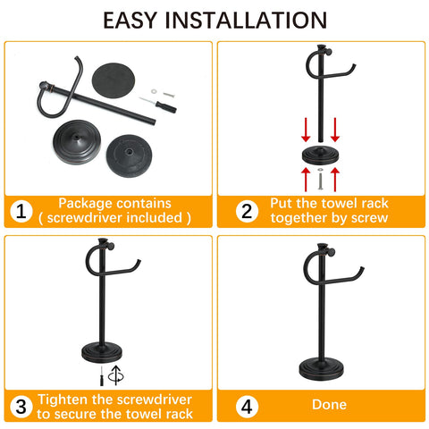 BESy 17-inch towel bar with concealed screws for a sleek look.