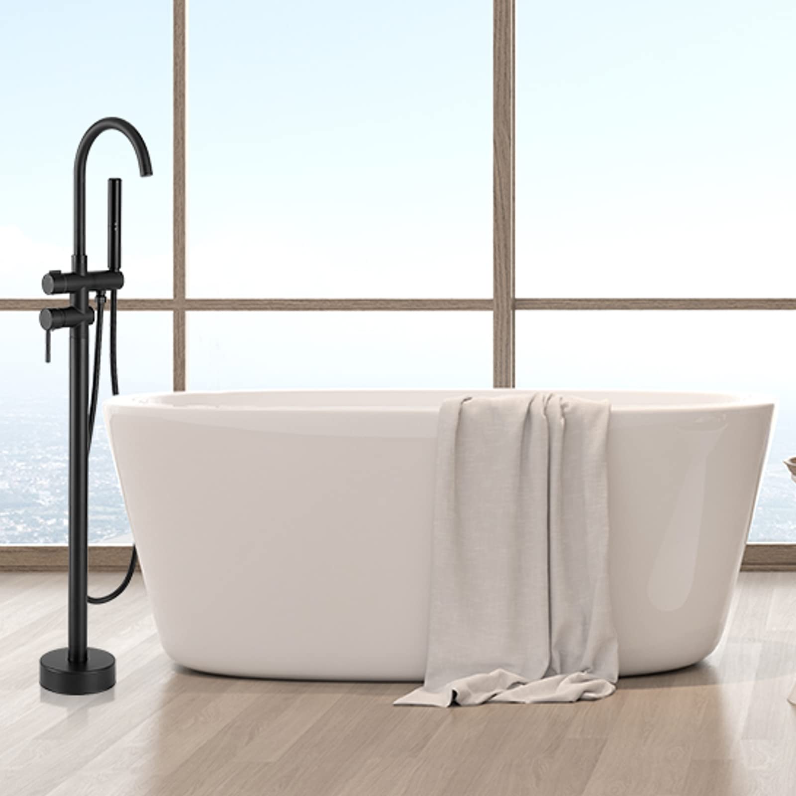 Besy 2-in-1 handheld shower with spray mode for cleaning