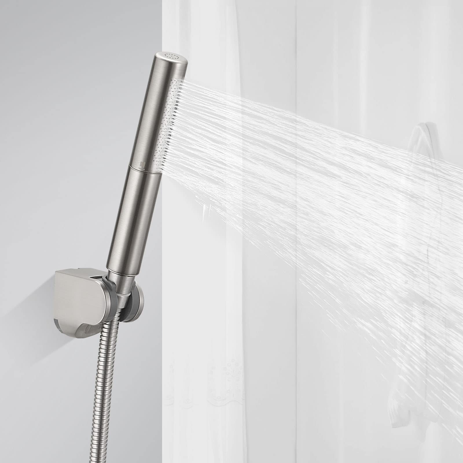 BESy 59-inch hose provides extended reach for tub and shower tasks.