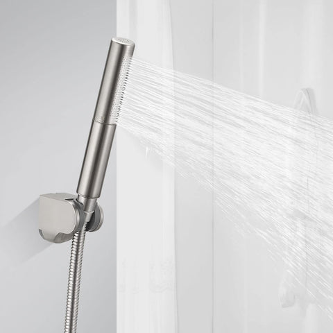 BESy 59-inch hose provides extended reach for tub and shower tasks.