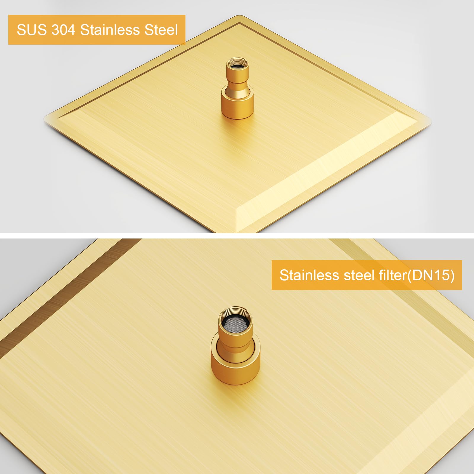 BESy easy install with standard G1/2 threads fits most bathrooms.