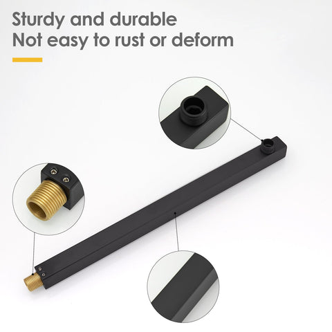 Besy half-inch NPT threaded inlet and outlet for standard connections.
