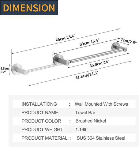 BESy hidden screws design delivers a clean, modern bathroom appearance.