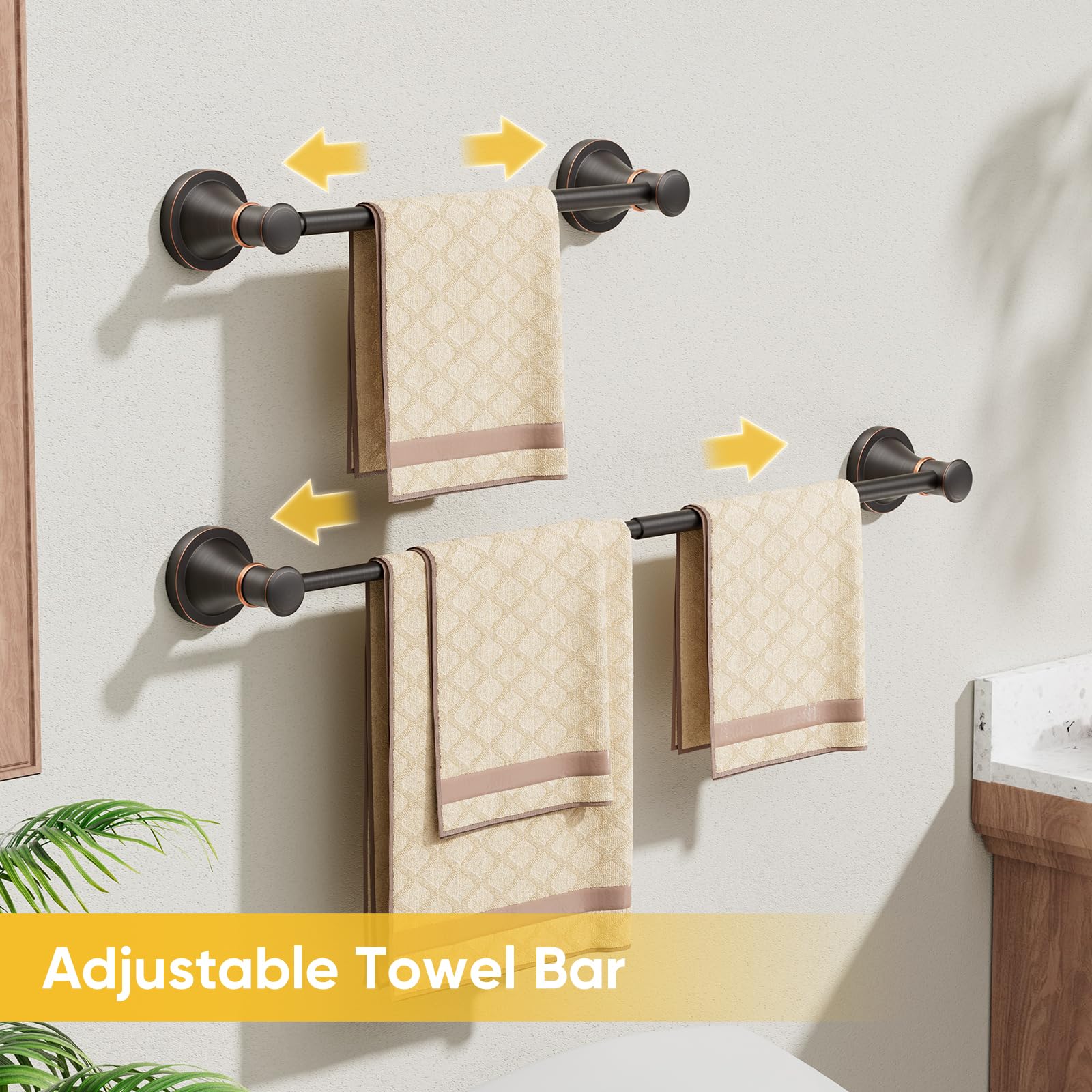 BESy oil rubbed bronze finish adds premium style and corrosion resistance