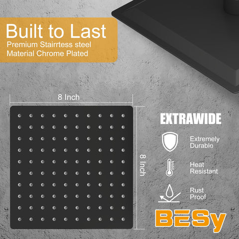 BESy self-cleaning silicone nozzles for low-maintenance care
