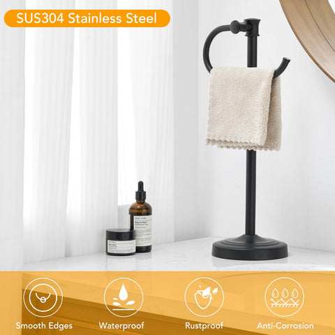 BESy space-saving free-standing bathroom rack demonstrates portability