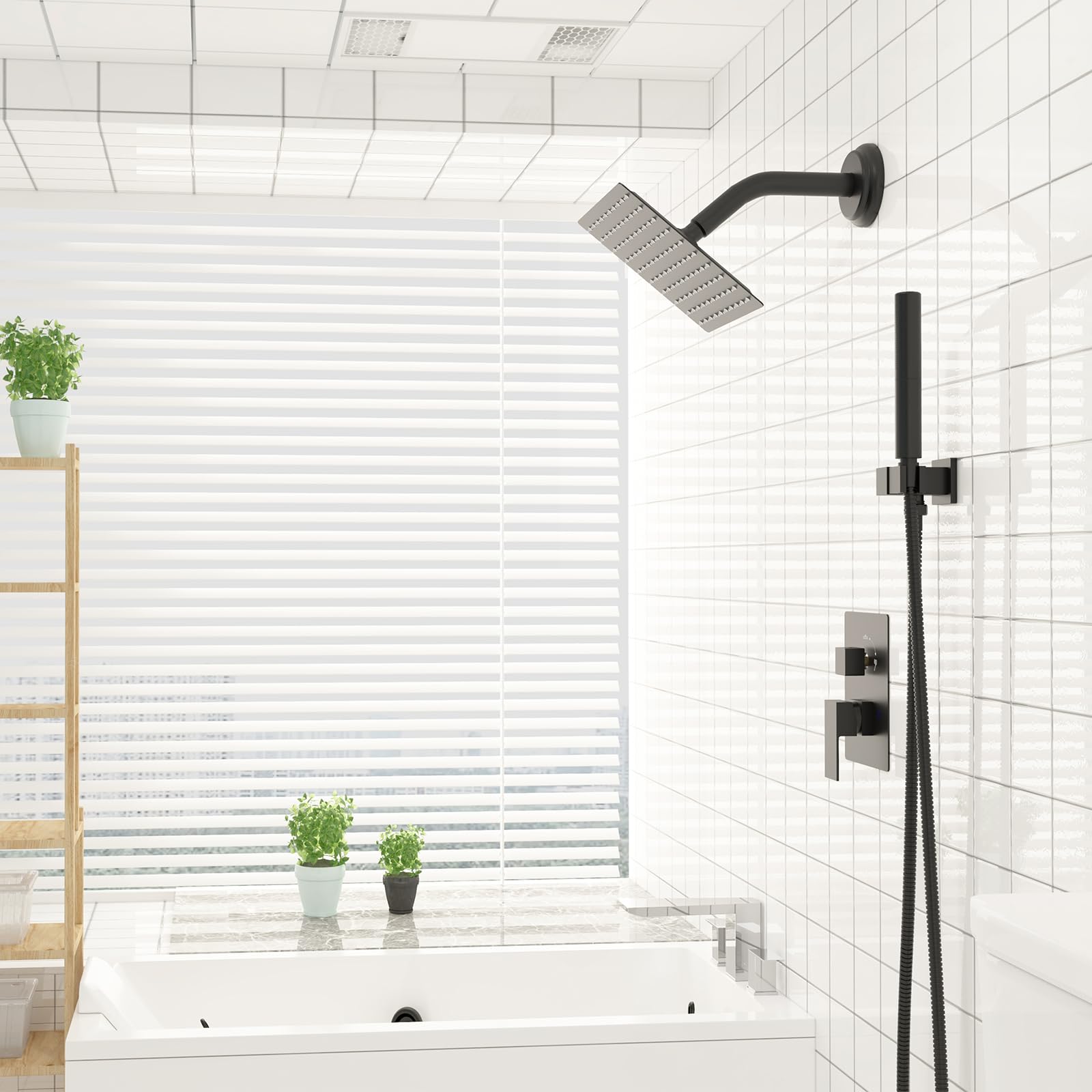 BESy stainless steel matte black finish highlighting durability