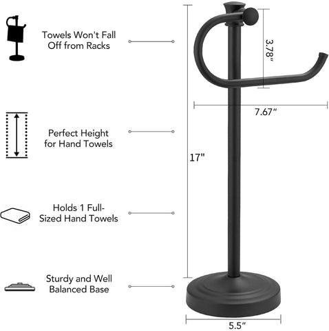 BESy towel bar with concealed screws design for modern look