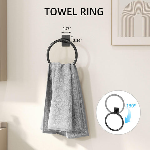 Bethom toilet paper holder with shelf, adds space for phone and essentials.