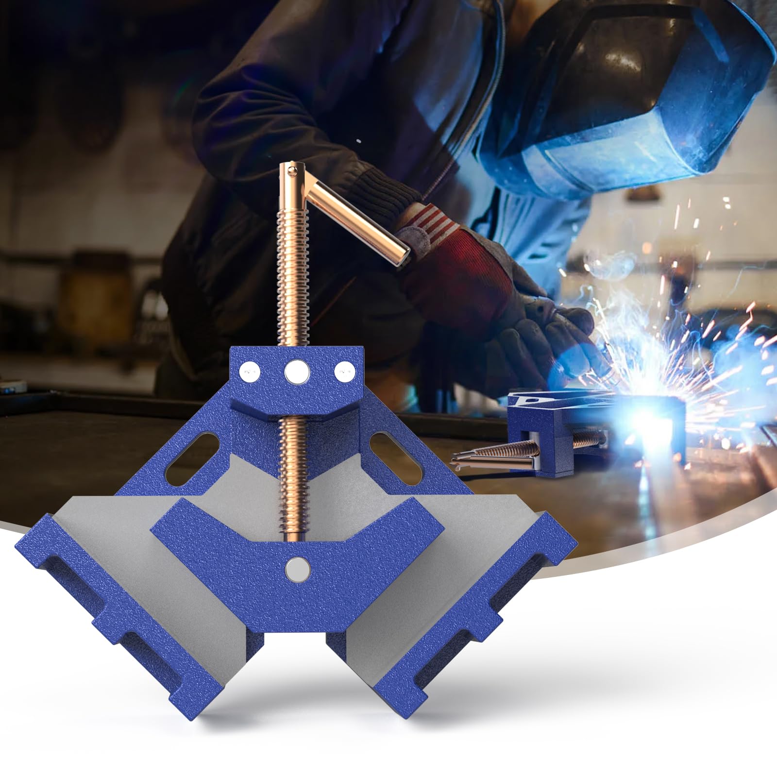 Compact 8 pound design stays portable on busy shop benches.