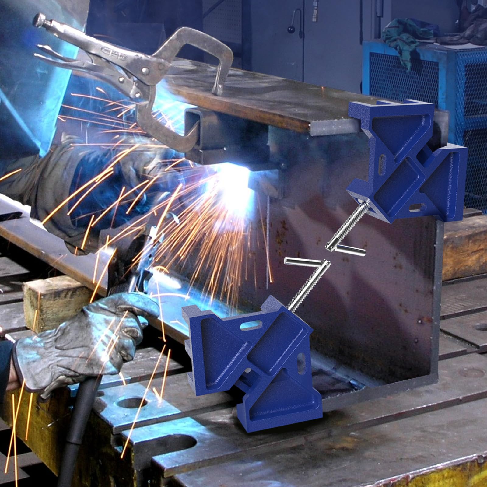 Ideal for plates, angle iron, square tubing, pipe, and channel iron.