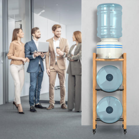 Reinforced BETSEO jug-support rack with durable joints for reliable use