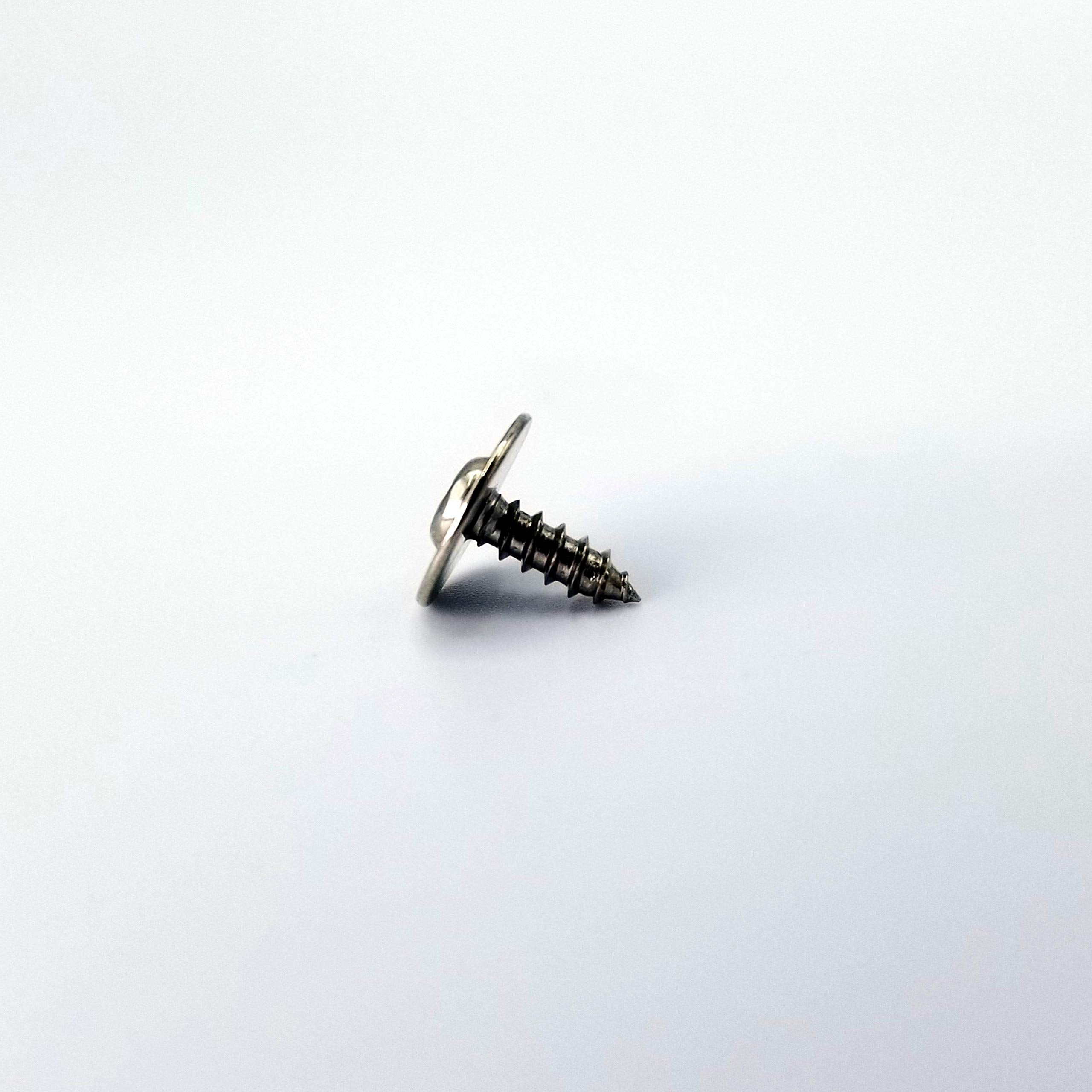 Better H2O Fleck style screw with washer secures critical valve parts.
