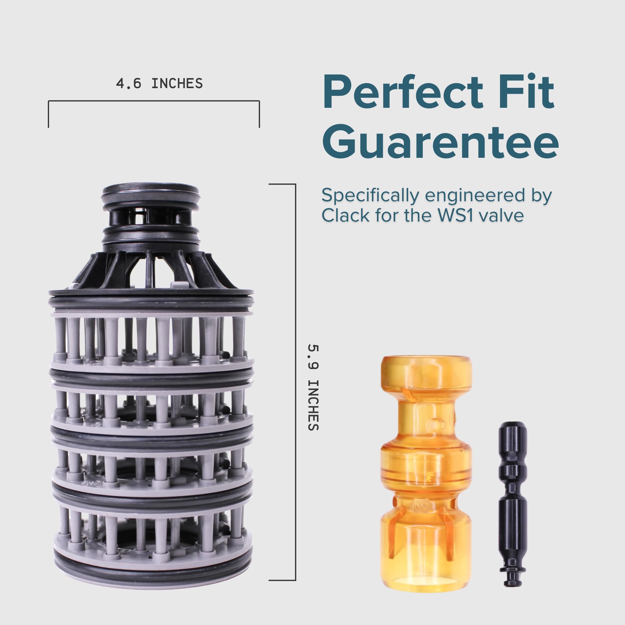 Better Home Water Treatment Clack WS1 valve-body maintenance for long-lasting performance.