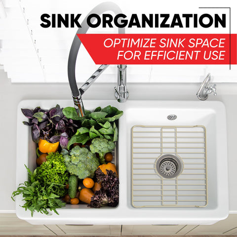 Better Houseware easy-clean metal grid cleans quickly after use.