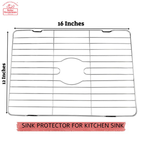 Better Houseware grid protecting delicate glassware during washing