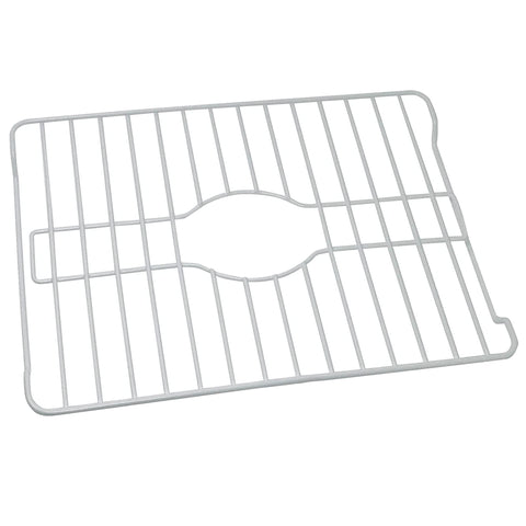 Better Houseware sink protector with raised grid top view for drainage.