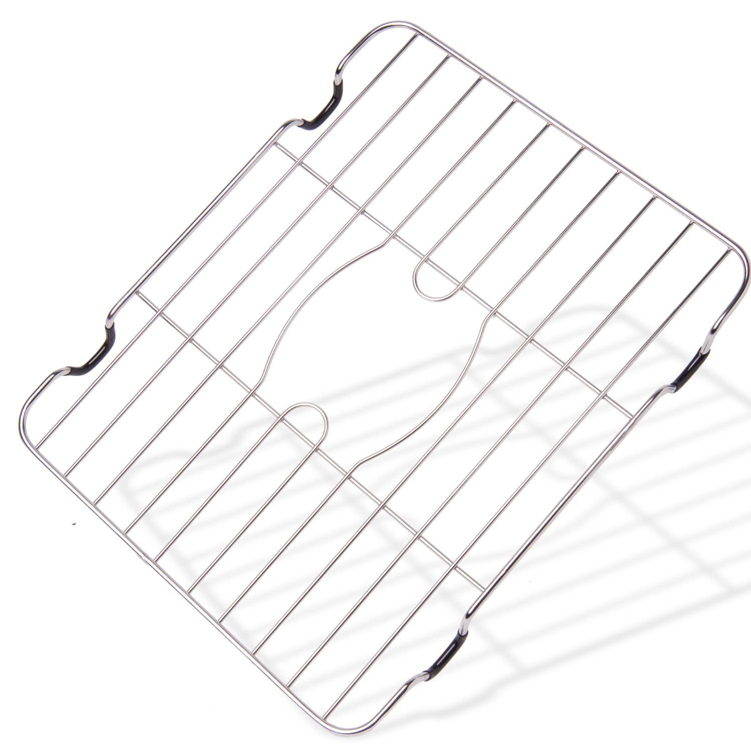 Better Houseware small sink protector grid guards stainless sink surfaces.
