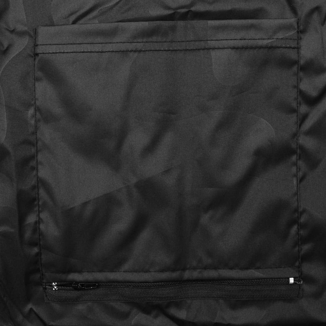 Adjustable neck strap on the Betty Dain Apron allows a customized fit during chemical services.