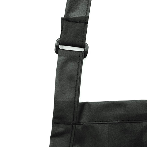 A longer length Betty Dain Apron provides extended torso protection for busy color and bleach sessions.