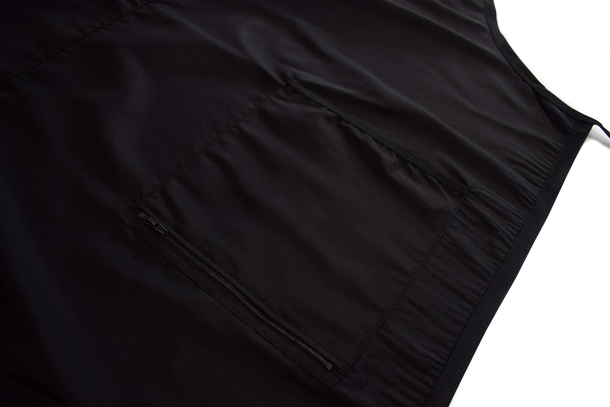 Betty Dain Luminous apron is machine washable for quick cleanup.